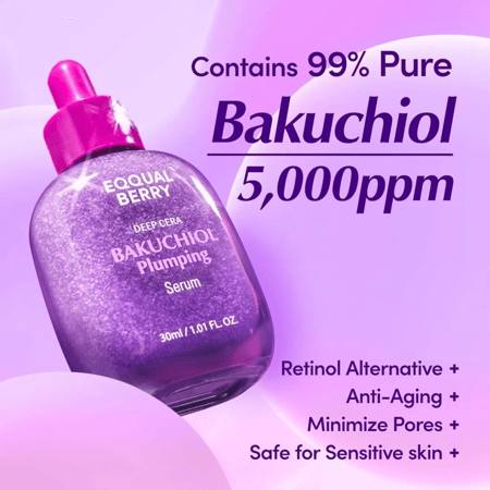 سيروم بالباكتشيول لاعادة شباب وامتلاء البشرة من ايكوال بيري - 30 مل