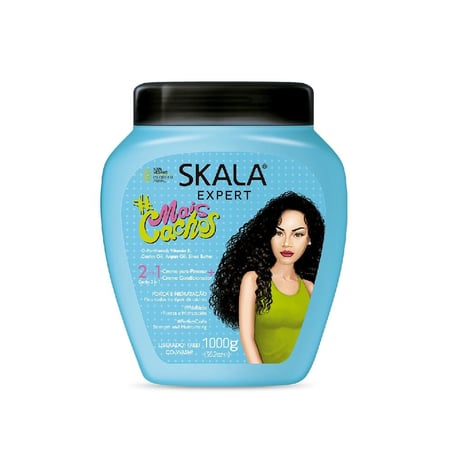 كريم معالجة الشعر المجعد 2 في 1 اكسبيرت ميس كاشوس من سكالا - 1000 جم