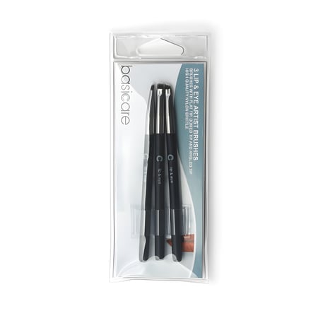 فرش للشفاه والعيون من بيسك كير - 3 فرش - 1572