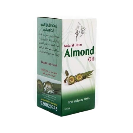 زيت اللوز المر الطبيعي من زهرة فيولا 125 مل