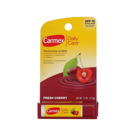 كريم مرطب الشفاه ستيك الكرز بمعامل حماية 15 من كارمكس 4.25ج