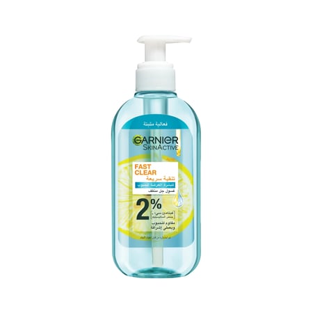 غسول منظف للبشرة و إزالة حب الشباب من غارنييه 200مل
