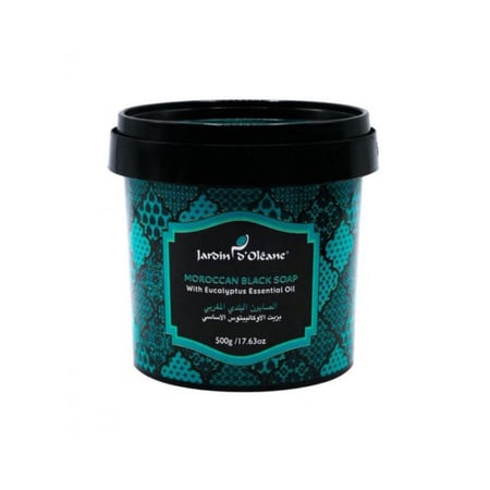 صابون مغربي بزيت الاوكاليبتوس الاساسي من جاردن اوليان 500جم