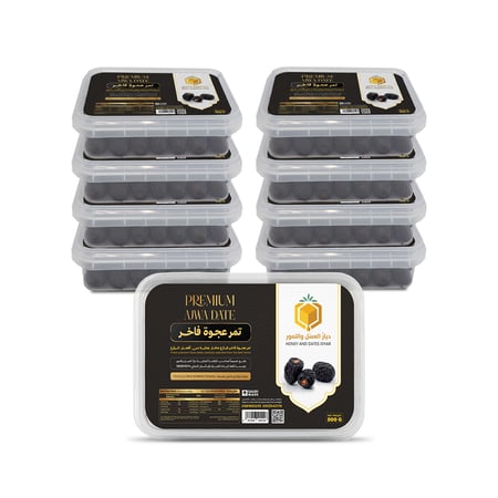 8 علب عجوة فاخرة (4 كيلو)