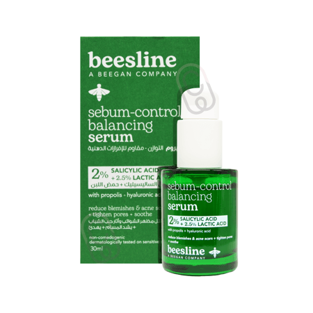 سيروم التوازن ومقاومة الافرازات الدهنية حمض الساليسلك  حمض اللاكتي