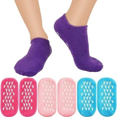 جوارب السيليكون لترطيب القدمين