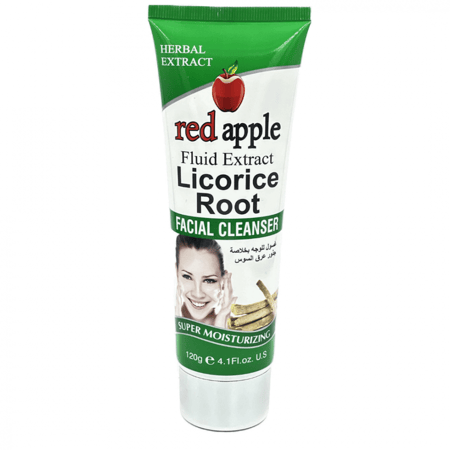 غسول للوجه بخلاصة جذور عرق السوس من ريد ابل