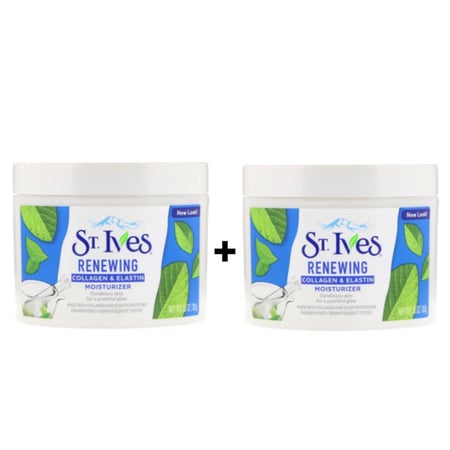 مرطب الكولاجين والايلاستين المجدد للبشرة من سانت ايفز - 283غ