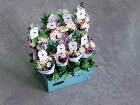 بوكس ورد توزيعات أنيقة