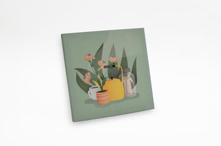 لوحة براد الشاي