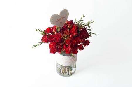 فازة ورد فاصلة نبض الحب