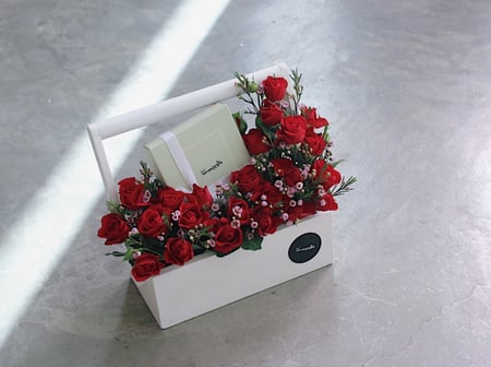 بوكس ورد فاصلة لهفة