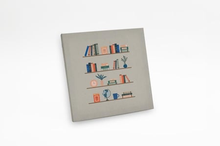 لوحة المكتبة