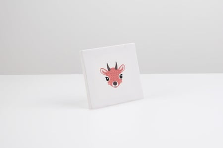 لوحة كانفس بيبي فلوريست غزال