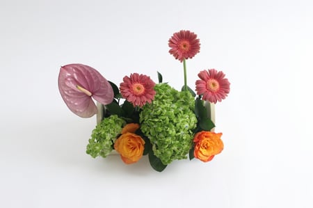 صندوق ورد صغير