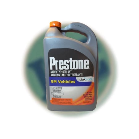 موية رديتر بريستون 50/50 Prestone AF850 سعة 3.78 لترات لون برتقالي