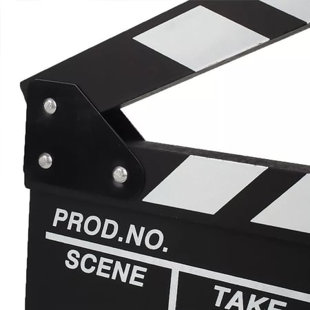 movie clapping board
