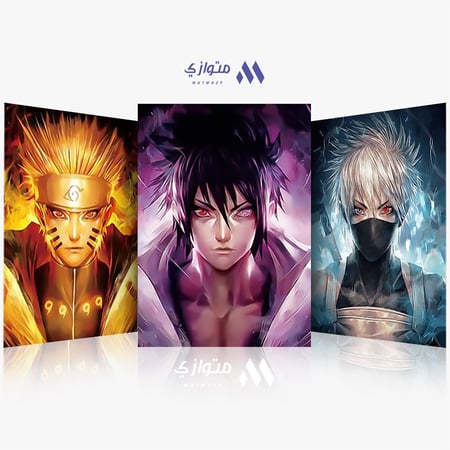 بوستر أنمي 3D متحرك - ناروتو كاكاشي مادرا