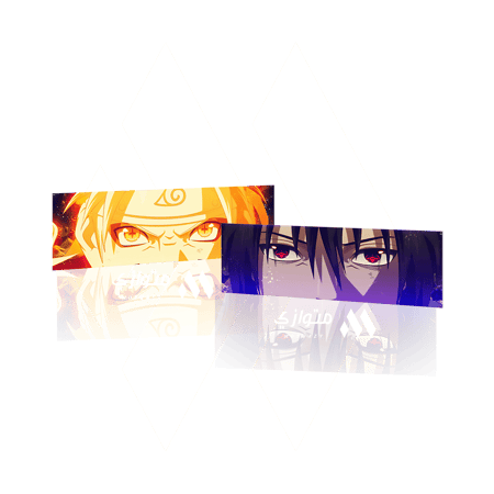 ستيكر 3D متحرك - ناروتو وساسوكي