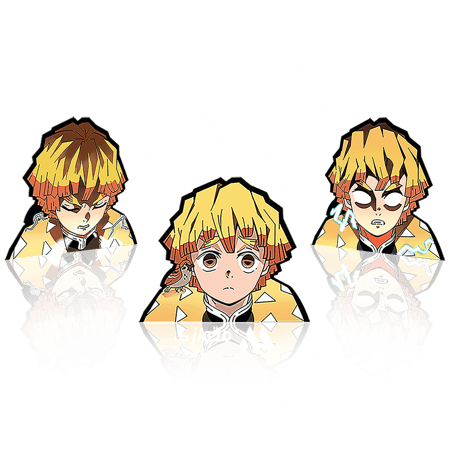 ستيكر 3D متحرك - زينيتسو أغاتسوما من أنمي قاتل الشياطين