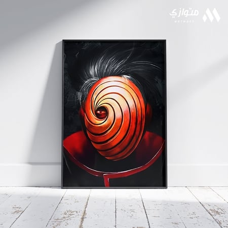 بوستر أنمي 3D متحرك - كاكاشي و أوبيتو من أنمي ناروتو