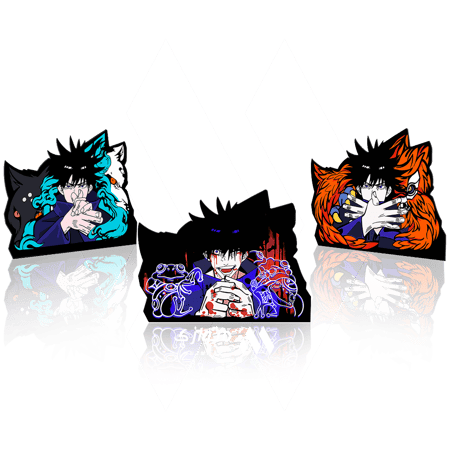 ستيكر 3D متحرك - ميغومي فوشيغورو من أنمي جوجيتسو كايسين