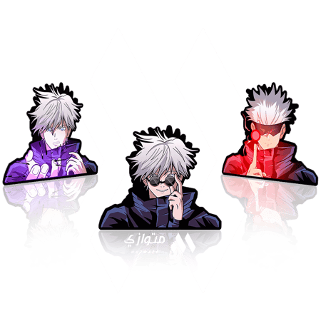 ستيكر 3D متحرك - غوجو ساتورو من أنمي جوجيتسو كايسين