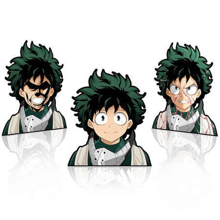 ستيكر 3D متحرك - إيزوكو ميدوريا من أنمي بوكو نو هيرو