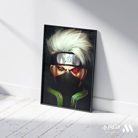 بوستر أنمي 3D متحرك - كاكاشي و أوبيتو من أنمي ناروتو