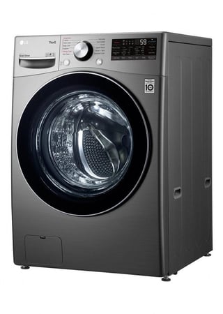 (LG غسالة تعبئه أمامية، غسيل 13 كيلو / تجفيف 7 كيلو ,ابيض) -WS1308WHT