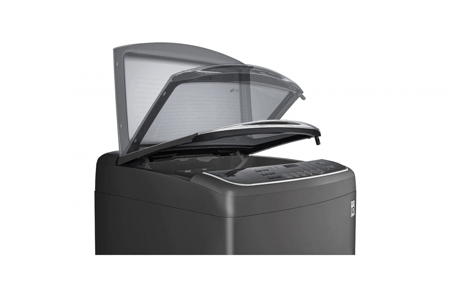 ال جي غسالة تعبئة علوية 16 كجم | واي فاي | اسود | WTS16HHDK