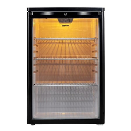 GSC1601BE ثلاجة عرض زجاج باب واحد 165 لتر جيباس