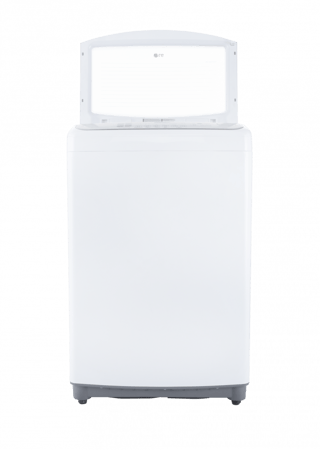 (LG غسالة تعبئه أمامية 14كيلو ,بخار، واي فاي، ابيض) - WTS14HHWK