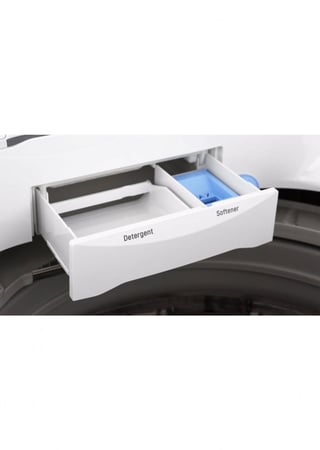 (LG غسالة تعبئه أمامية 14كيلو ,بخار، واي فاي، ابيض) - WTS14HHWK