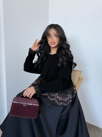عباية ورد