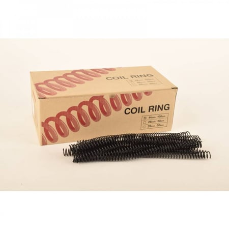 14mm كلاس - حلزون بلاستيك تغليف اسود