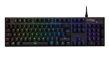 HyperX HX-KB5ME2-UK Alloy Core RGB Membrane Gaming Keyboard