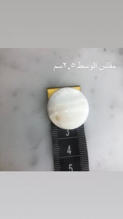 بروش الصدف بالفصوص الملونه
