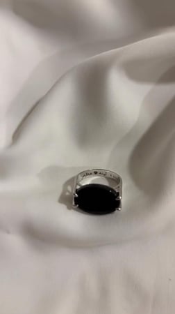 خاتم ملكي فضه رجالي