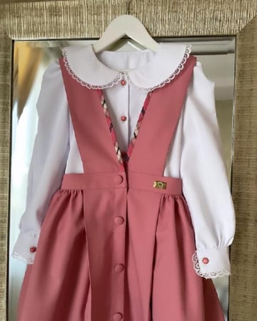 مريول ابتدائي تصميم جديد