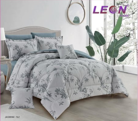 اكتشف مفرش سرير مزدوج فاخر بتصميم أنيق شحن سريع