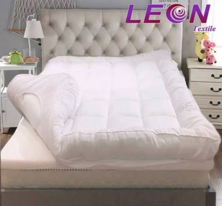 لباد سرير 14 سم من منازل الياسمين يمنحك راحة فندقية