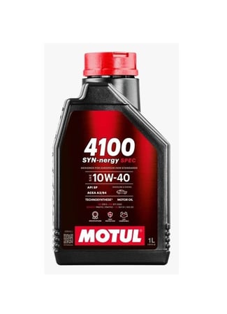 زيت محرك موتول 10W40 تخليقي 1 لتر 4100