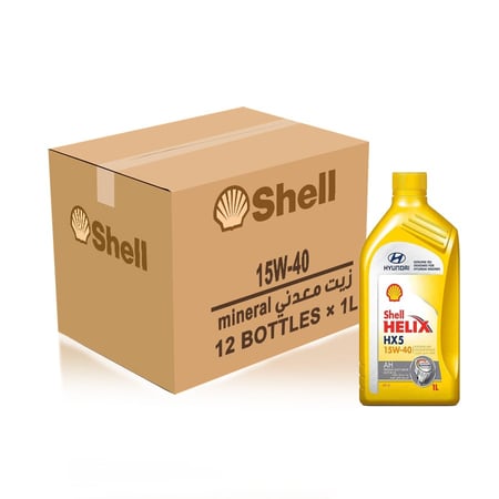 صورة كرتون زيت شل هيلكس 15W40 سعر منافس وخدمة عملاء موثوقة