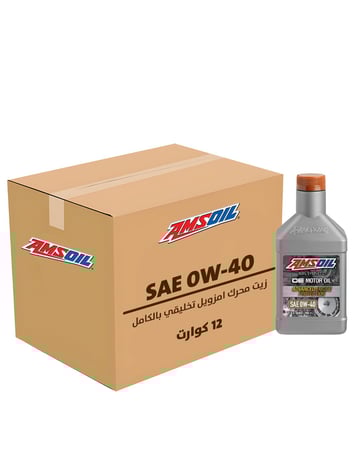 زيت محرك امزويل0W40 OE تخليقي بالكامل كرتون 12 كوارت