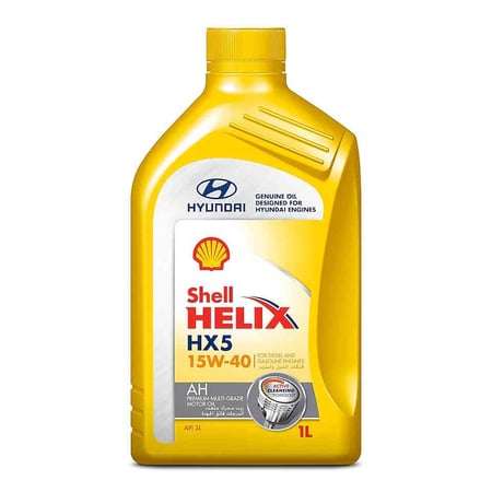 صورة كرتون زيت شل هيلكس 15W40 الأصلي لحماية محرك السيارة