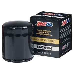 فلتر زيت دراجات اسود امزويل AMSOIL OIL FILTER EAOM134