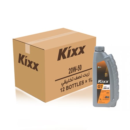 كرتون زيت كيكس 20W50 نصف تخليقي - زيت كيكس 20W50