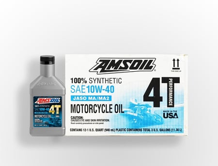 صورة عبوة زيت امزويل 10W40 4T للدراجات النارية