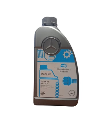 زيت محرك مرسيدس  5W40 تخليقي بالكامل 1لتر
